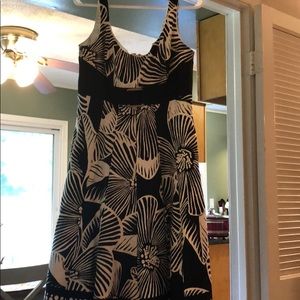 Black and white dress